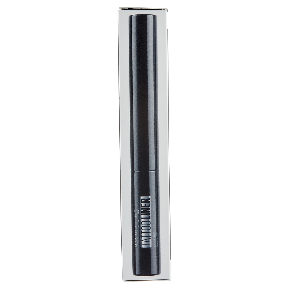 Maybelline New York Eyeliner Tattoo Liner Liquid Ink, A Lunga Tenuta, Nero